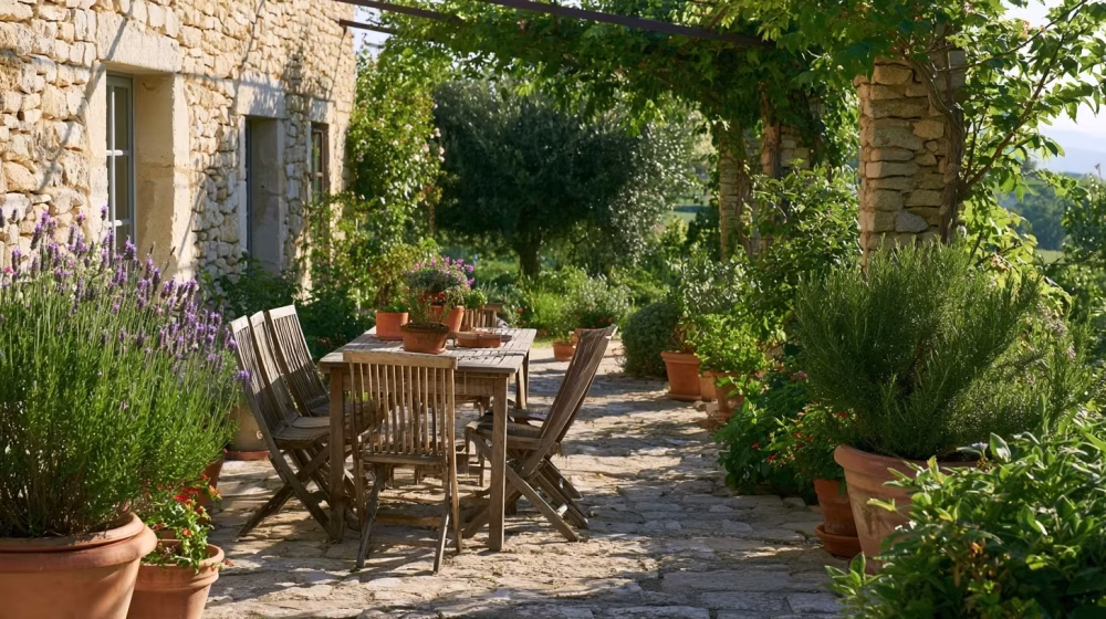 Idées déco pour une terrasse provençale authentique