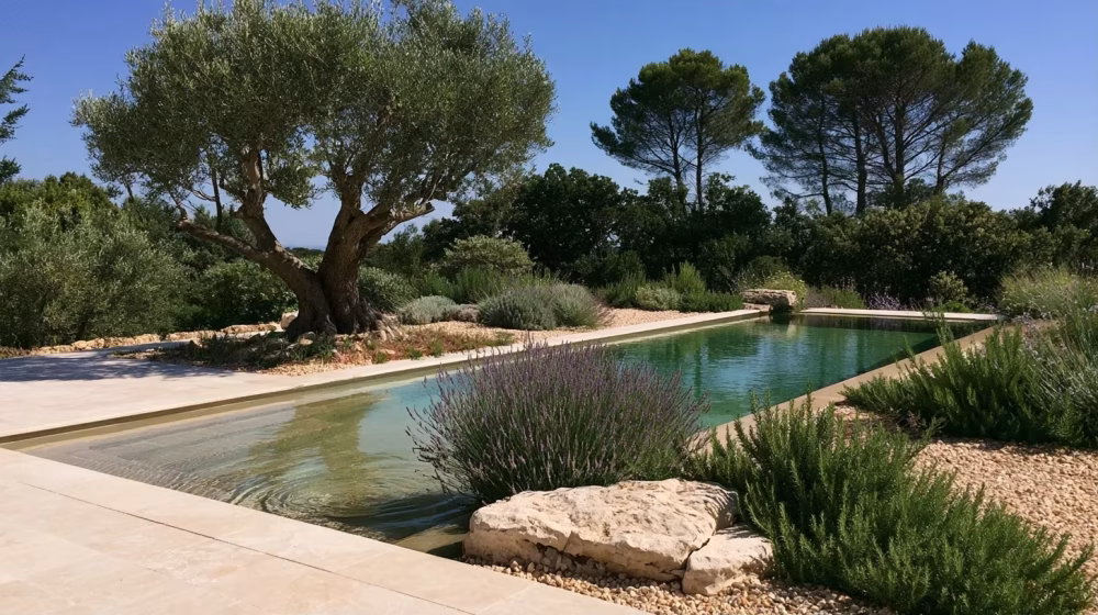 Entretien écologique pour piscine et jardin en provence cet été