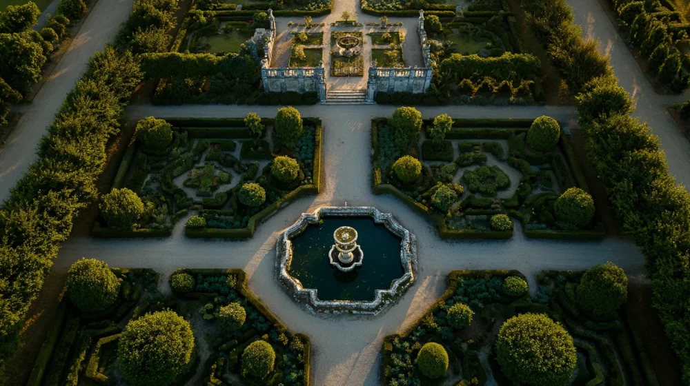 Hero blog jardin paysager vue aérienne