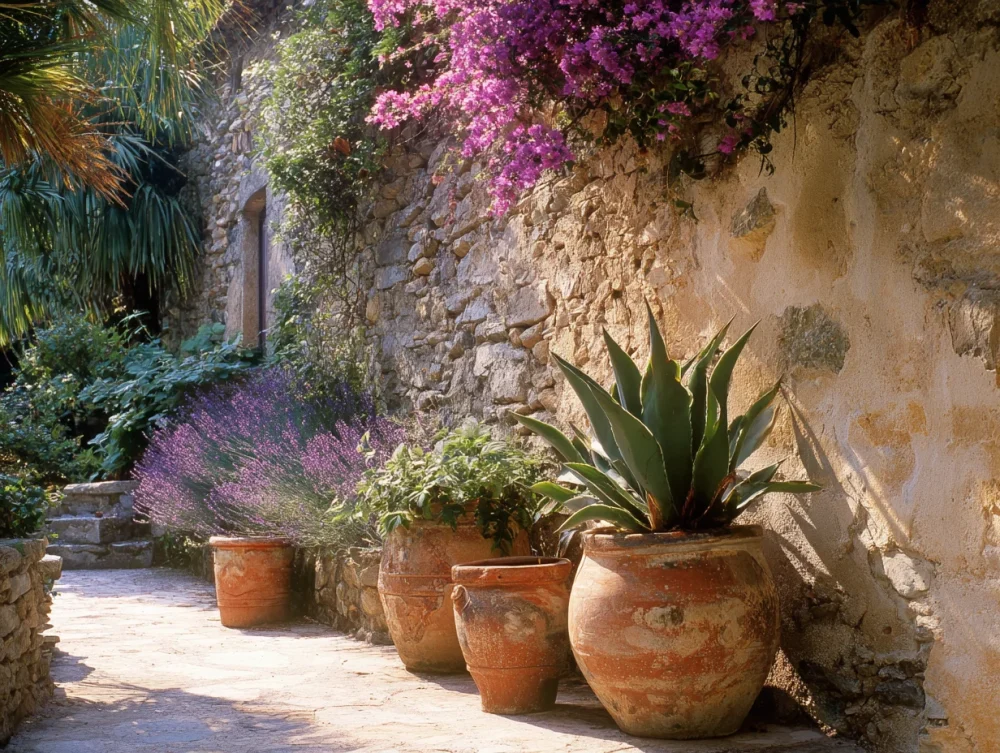 Jardin méditerranéen conseil plantes soleil