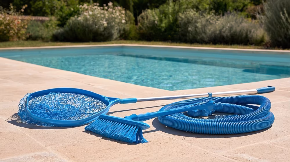 Outils de jardinage et entretien de piscine en Provence