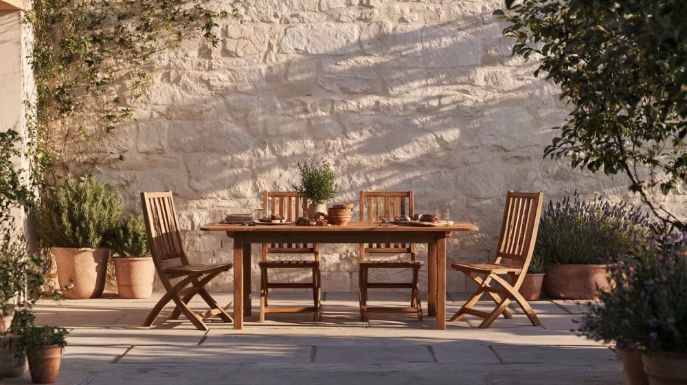 Terrasse provençale : conseils pour un coin repas convivial